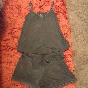 Super cute pj short set